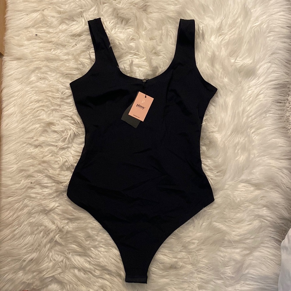 Pinsy Black Body Suit